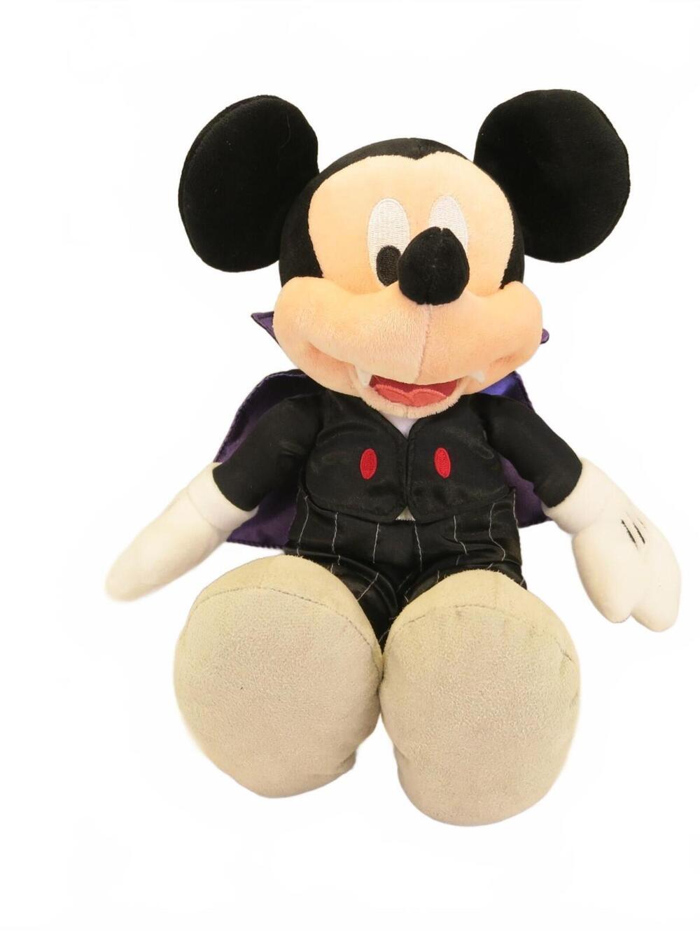 Disney Mickey Mouse Vampire Plush Hallmark Exclusive Halloween Toy 13”